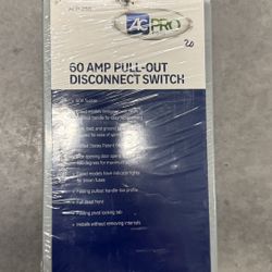 Disconnected Box  60 Amp 