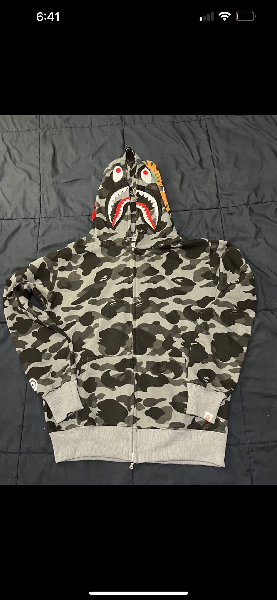 BAPE Gray Camo