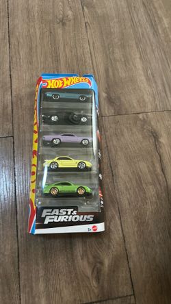 Hot Wheels 1:64 Fast and Furious 5-Car Set