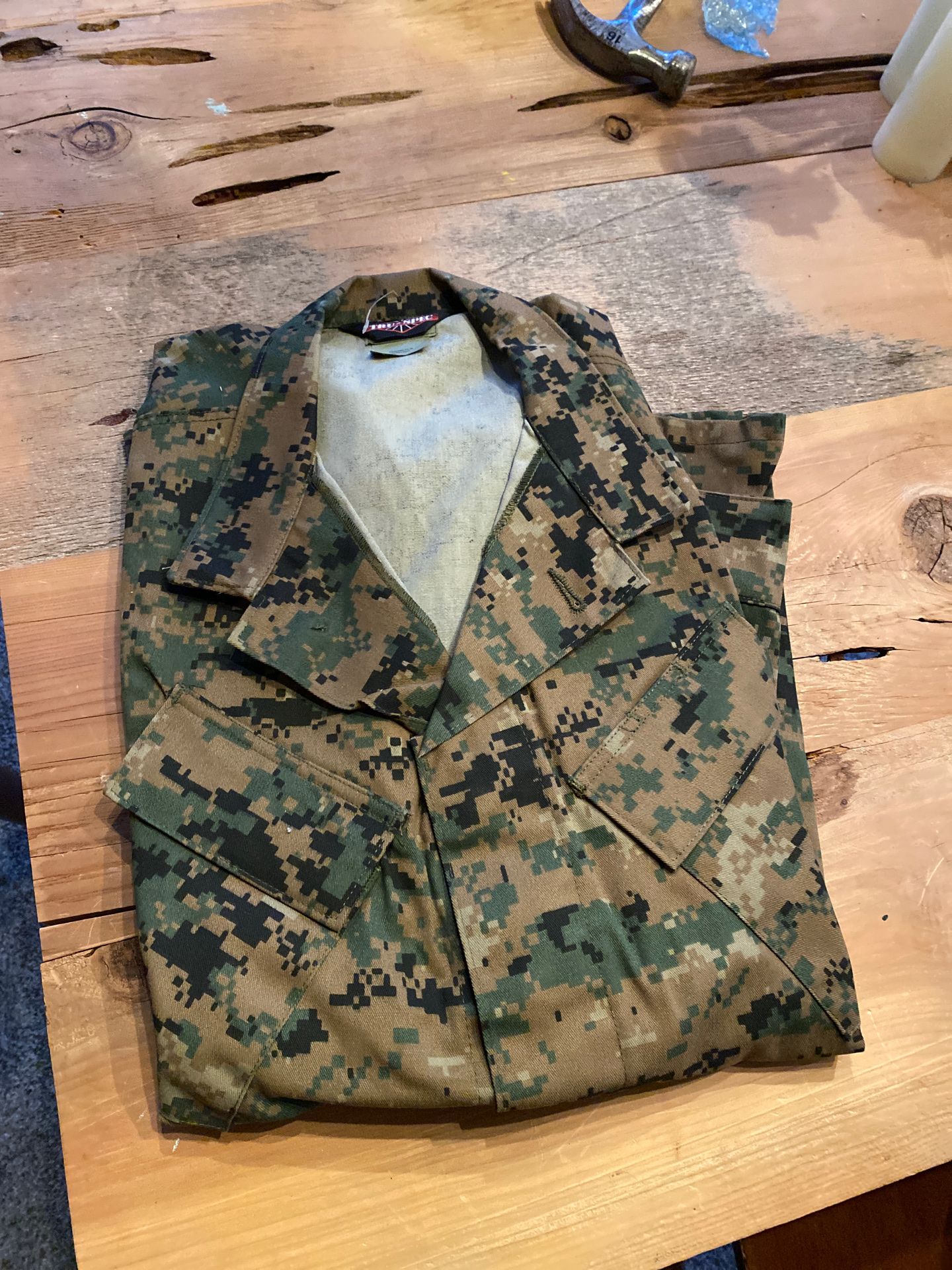 TruSpec MarPat digital camo top XL