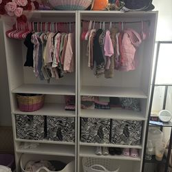 Baby Closet/ Bookshelf