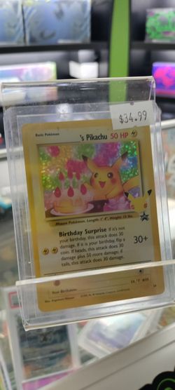 Birthday pikachu 25th anniversary