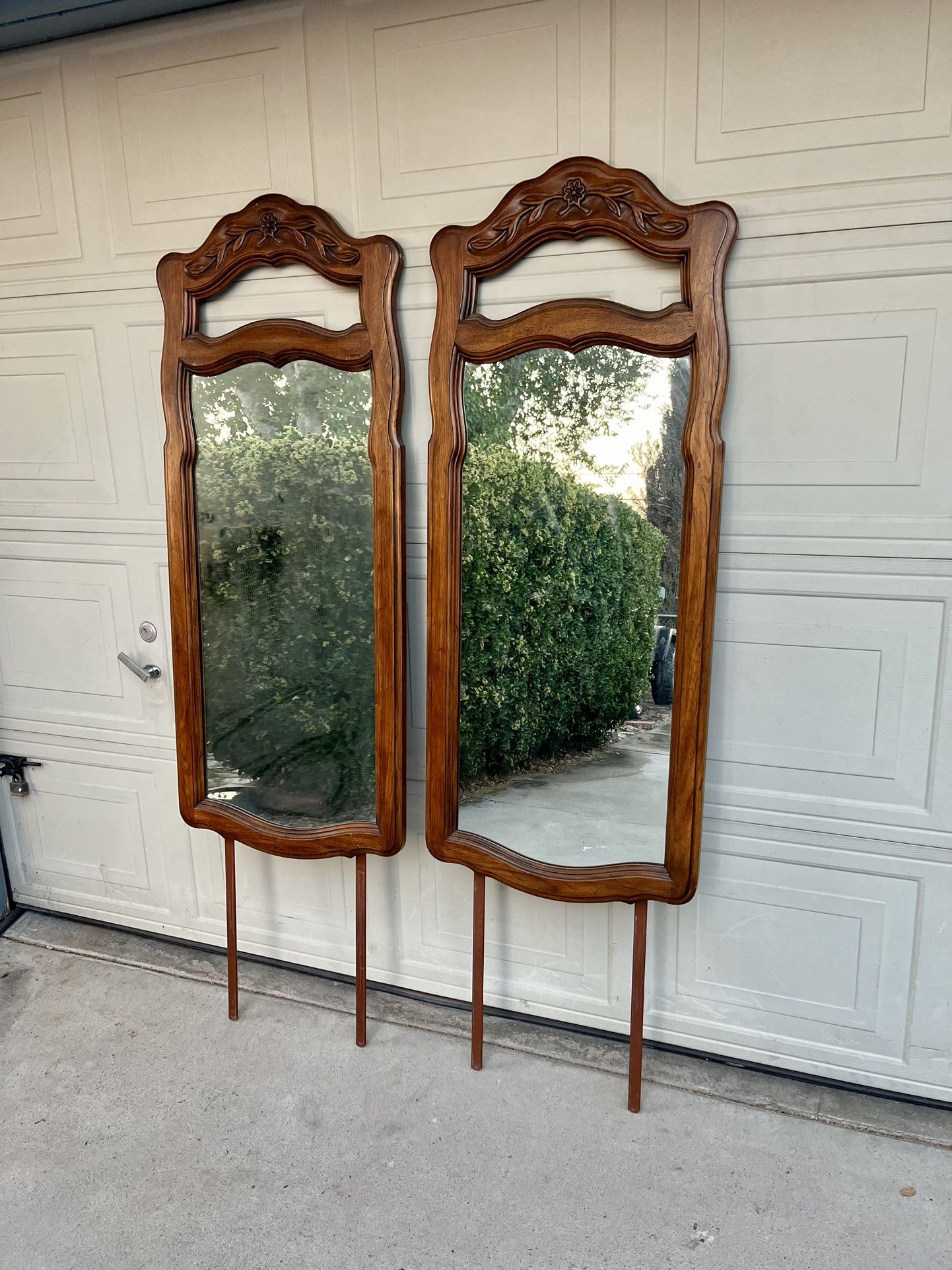 Pair Of Vintage Drexel Mirrors