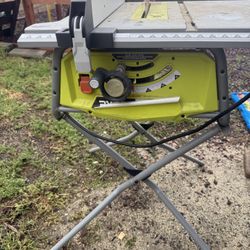 Ryobi Table Saw W/Stand