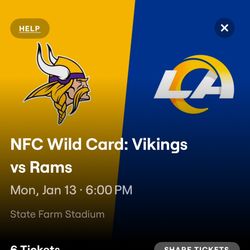 Vikings Vs Rams Tickets