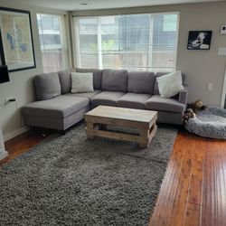 Gray Sectional Couch