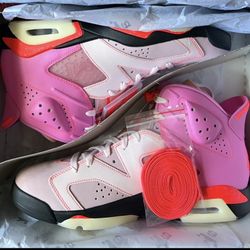 Awake NY x Air Jordan 6 Bubblegum / Playful Pink