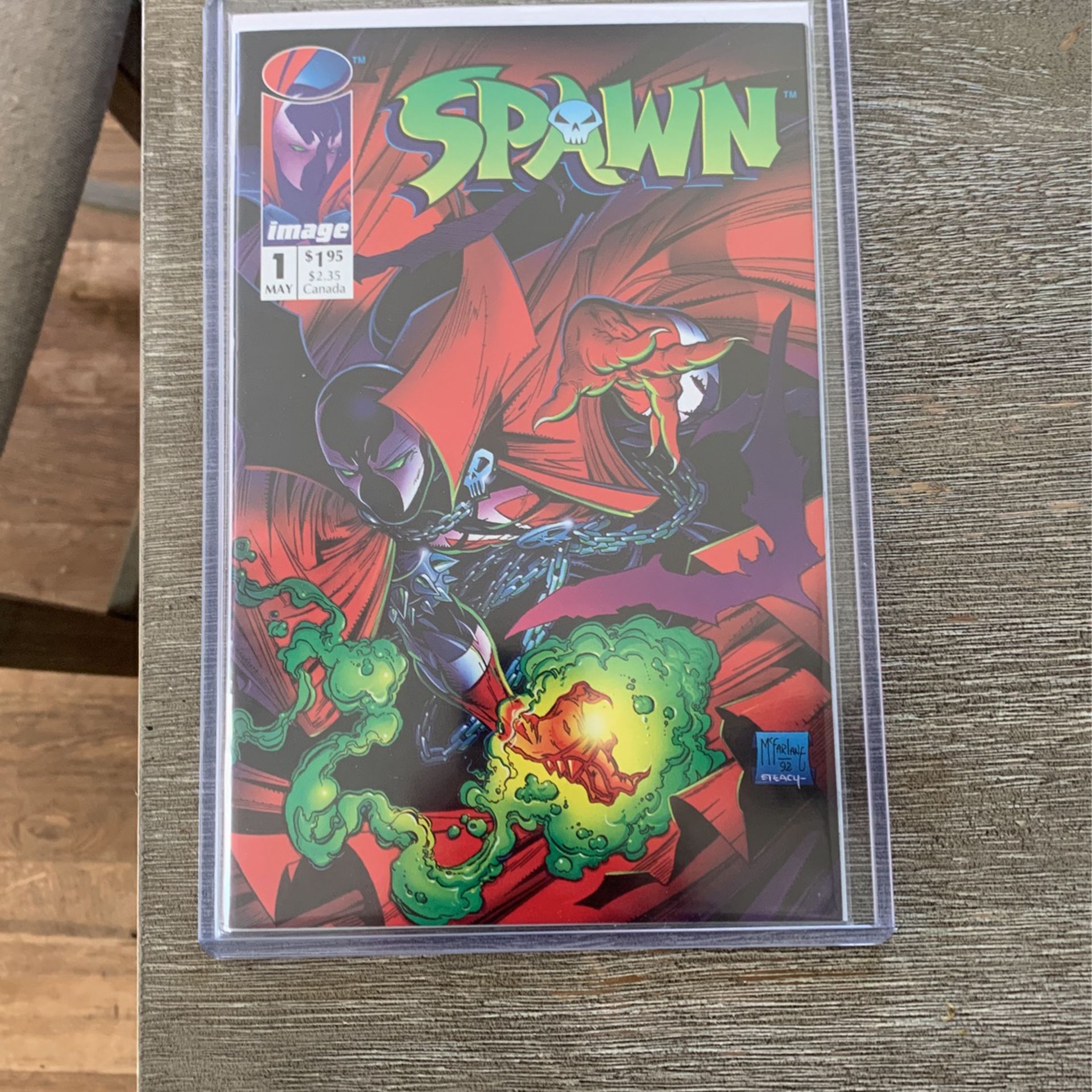 Spawn Comic Book May 1 Perfect Condition 