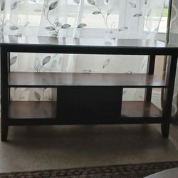 TV STAND /HEIGHT/23IN, WIDTH, 40 IN AND DEPTH/16