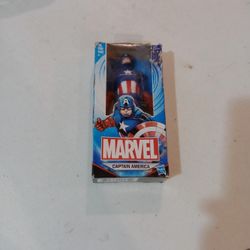 Marvel Hasbro Captain America Figurine New In Box 