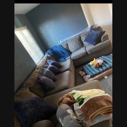 Grey Sectional Sofa