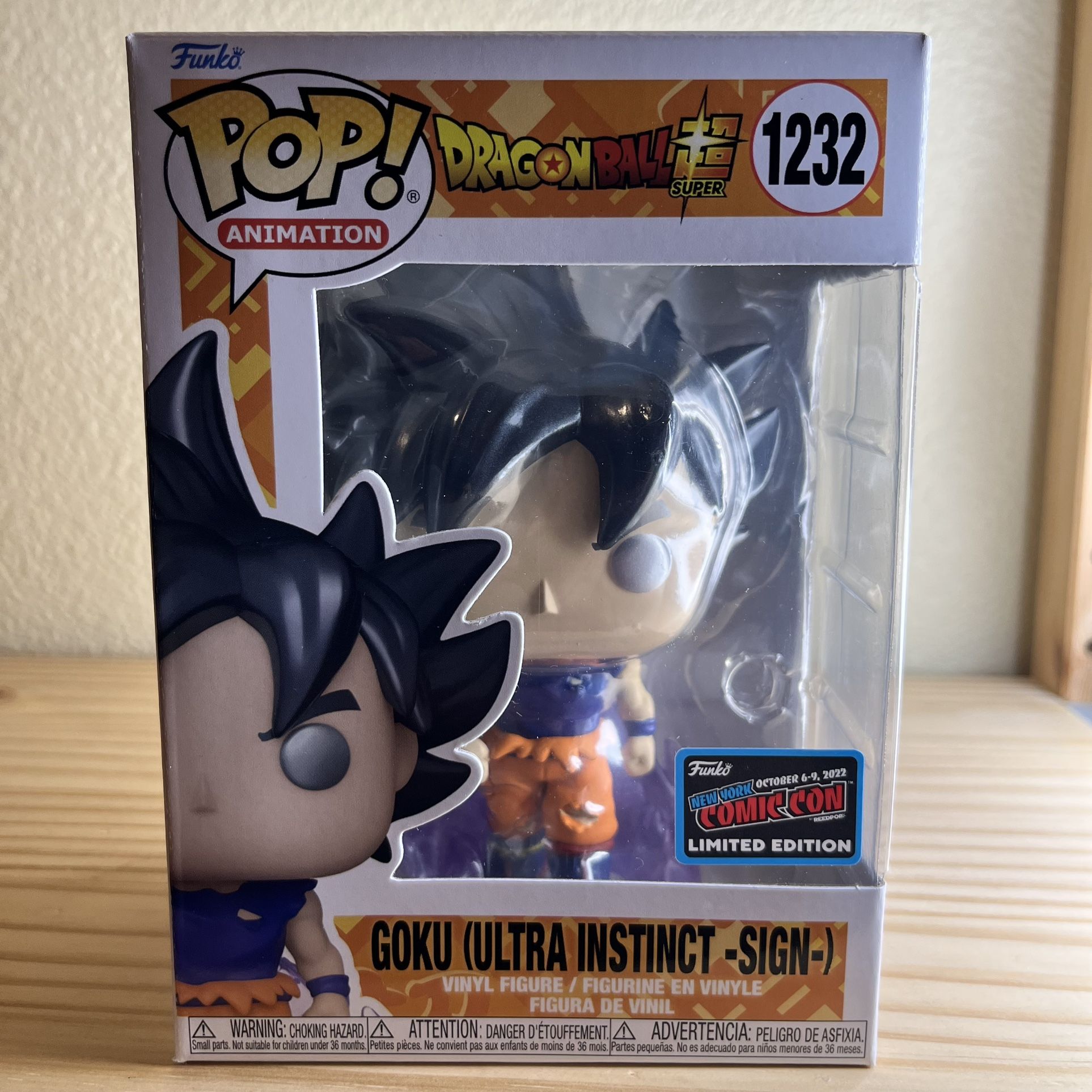 Funko Pop Son Goku Ultra Instinct Funko Pop Dragon Ball Super