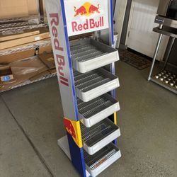 Red Bull Shelf Rack