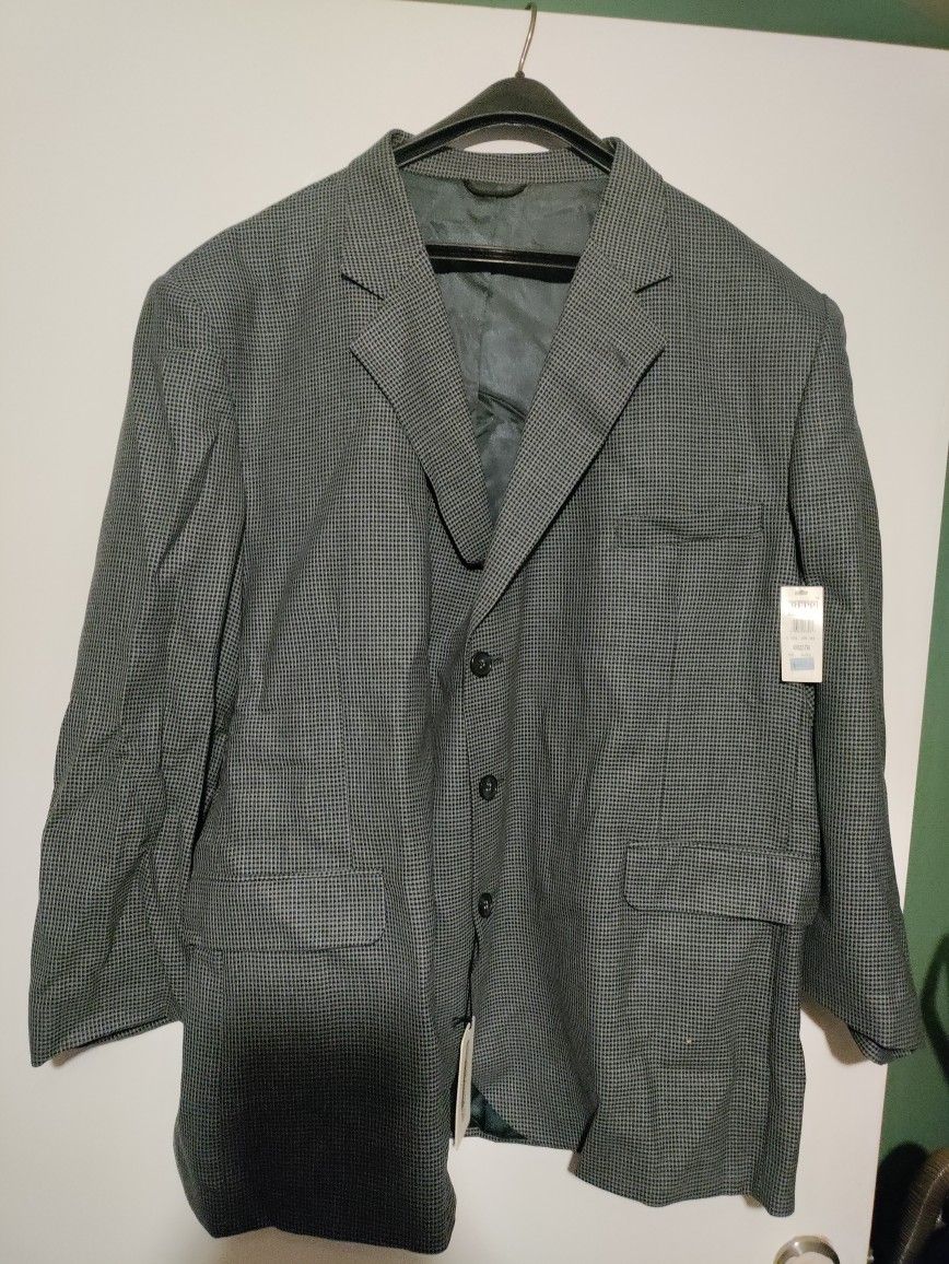 Repp Big And Tall Suit Jacket 54 R Grande Central