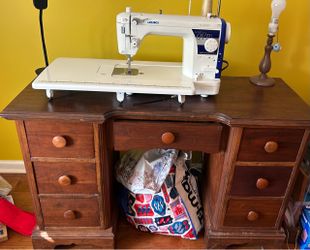 Wooden antique desk
