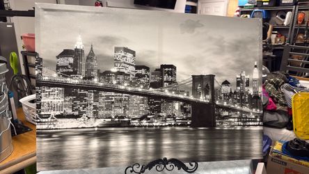 New York City Skyline Canvas Wall Art