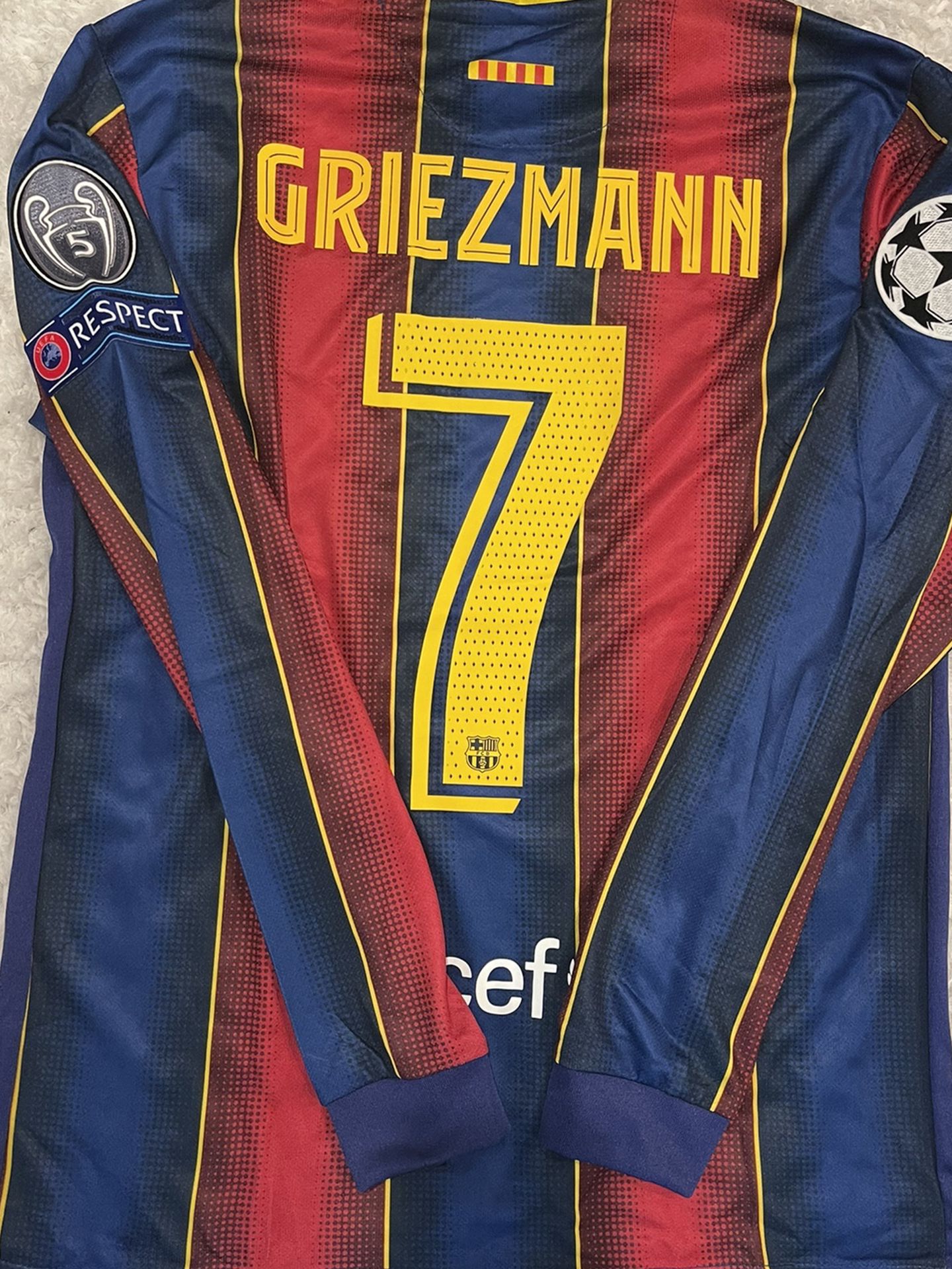 Griezmann Barcelona Long Sleeve jersey M