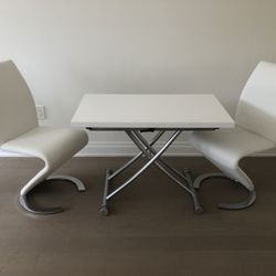 Table And Chairs.  COOL DEAL to your dining room. 