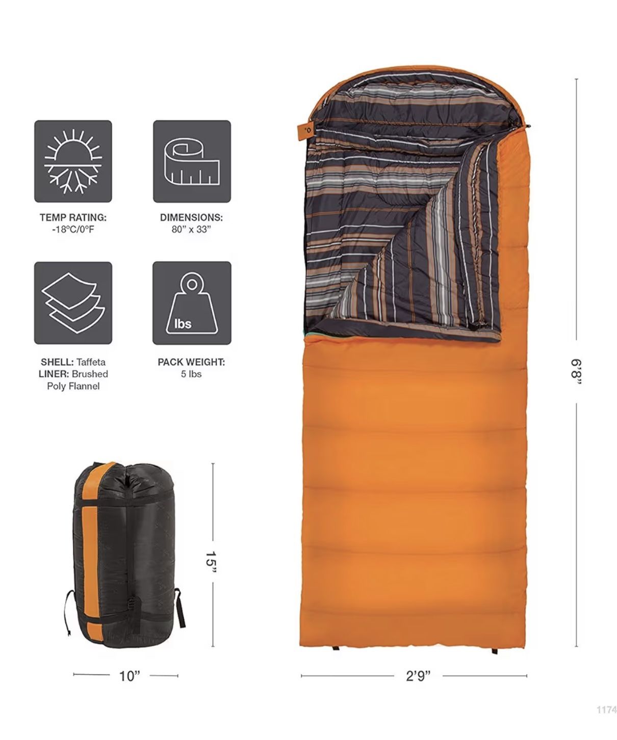 Teton Sleeping Bag For Cold Weather