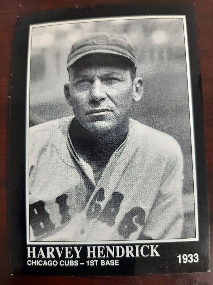 1992 The Sports News Conlon Collection Harvey Hendrick #522 baseball card