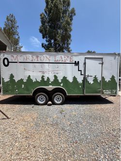 BATHROOM 3 TOILETS/1  URINAL, HAULMARK, ENCLOSED TRAILER