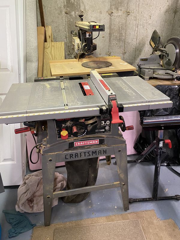 Craftsman 3.0 hp 10” table saw for Sale in Audubon, PA - OfferUp