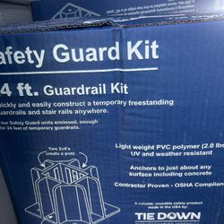 Safety Gaurdrail Kit 24’