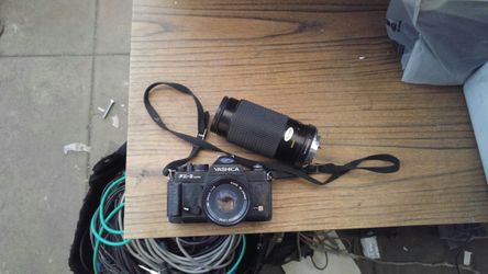 Vintage camera. Yashica fx-3 super