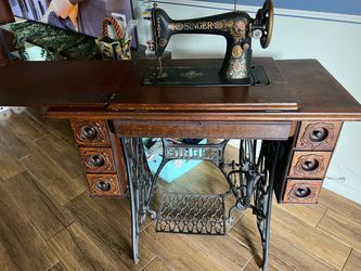 Vintage Singer sewing machine