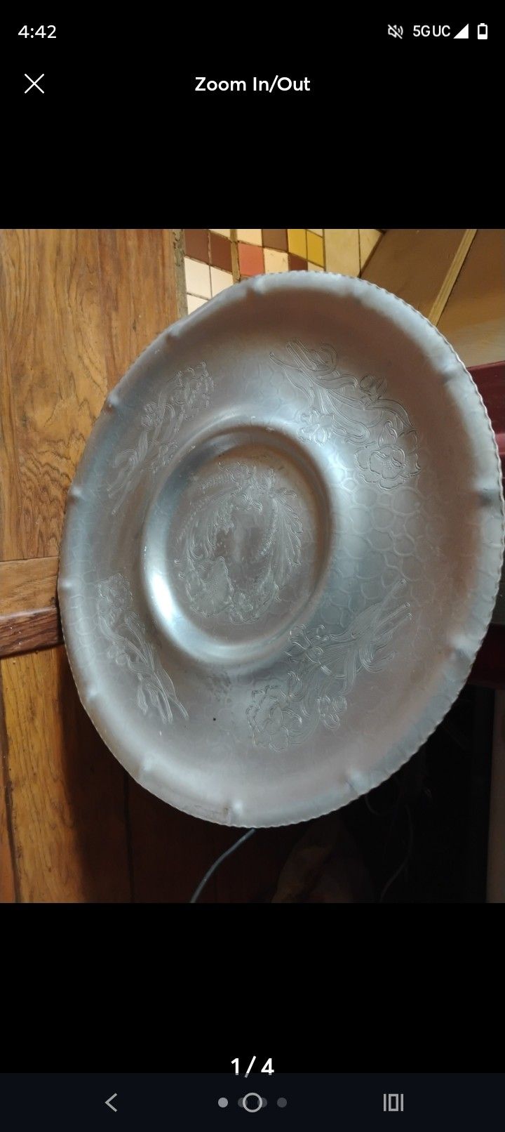 Aluminum Serving Plate