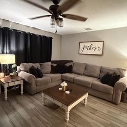 Large sectional sofa couch