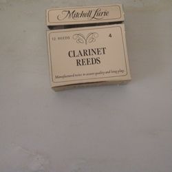 New Clarinet Reeds