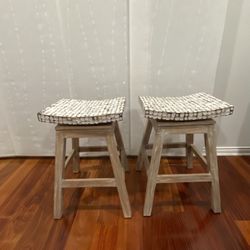 Boho Chic Bar Stools