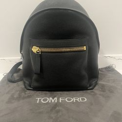 Tom Ford Buckley Leather Backpack