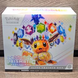 Pokémon TCG Prismatic Evolutions Elite Trainer Box ETB Sealed