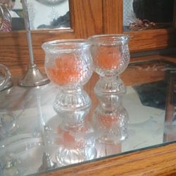 Real Crtstal Candle Decor