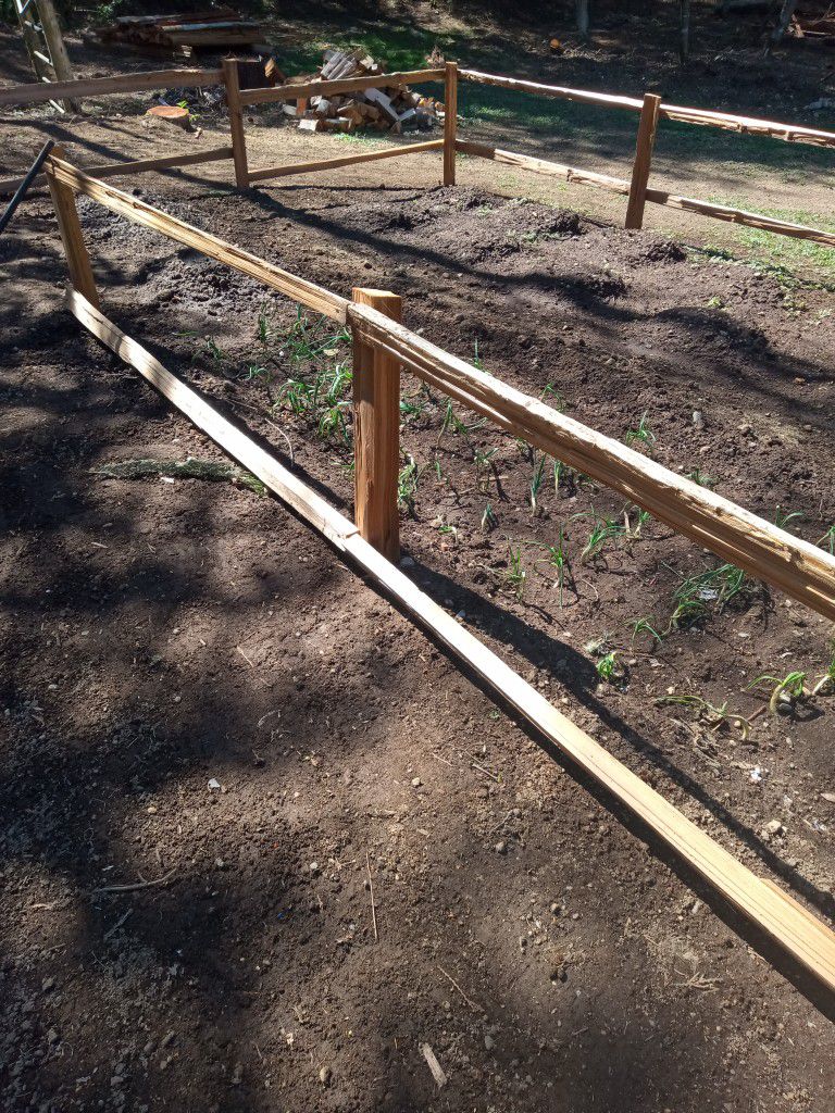 Old Growth Hand Split Cedar Fence Rails