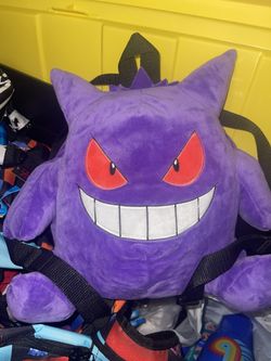 Pokemon Gengar Plush  Backpack