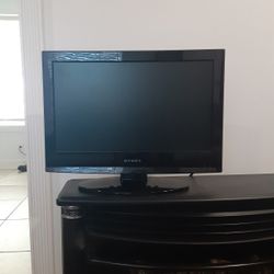 19" Flat Tv With DVD player 