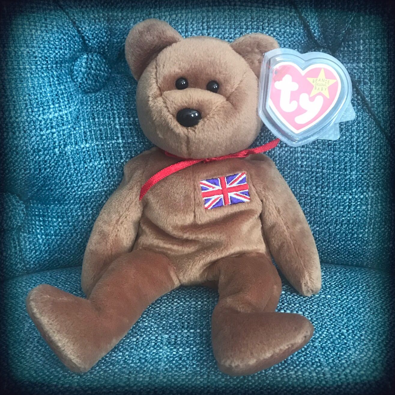 Ty Beanie Babies Britannia Stuffed Toy Bear