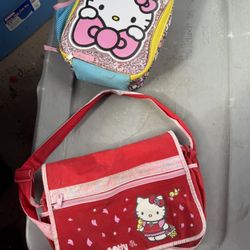 Hello Kitty Purse And Lunch Bag  Both For 20