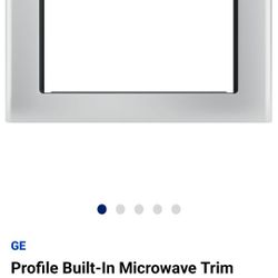 New Ge Profile Built -IN Microwave Trim Kit Stainless Steel 