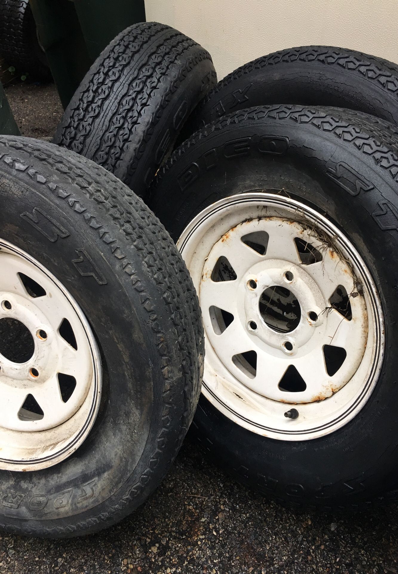 Trailer rims 185/70/13