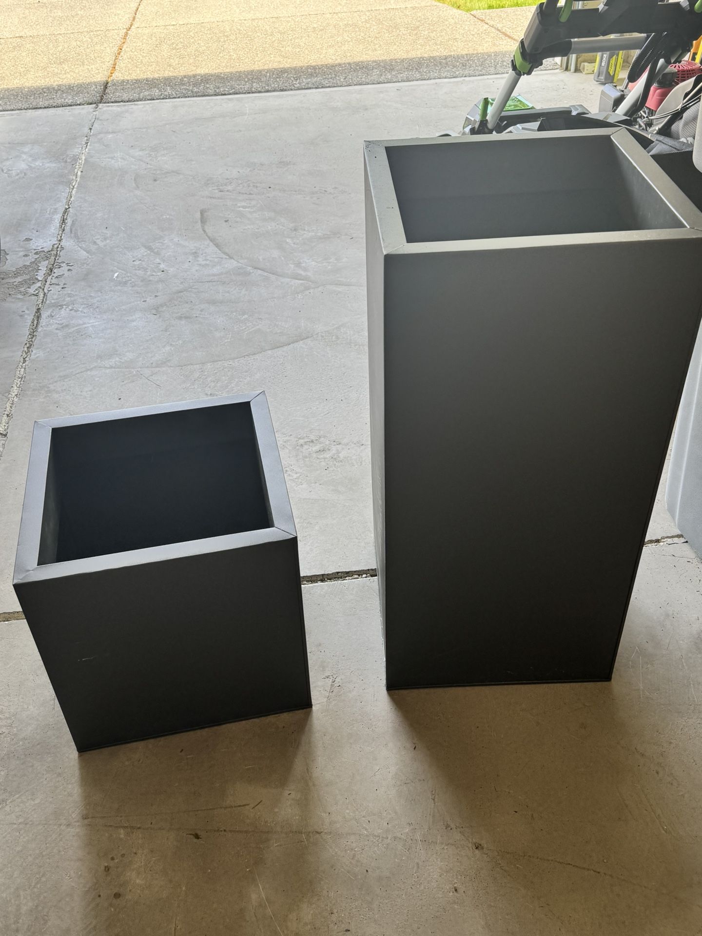 Large and Small Planter