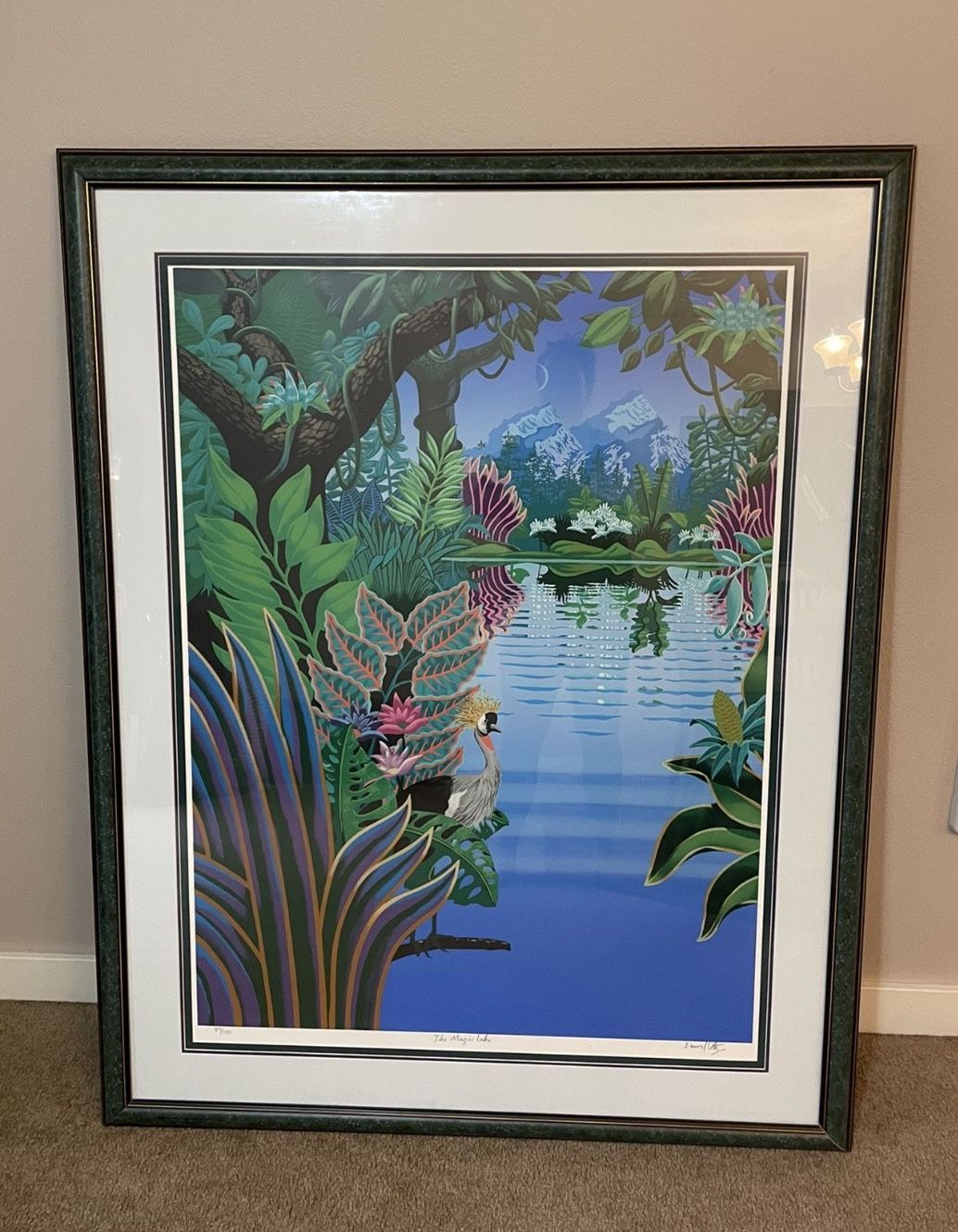 “The Magic Lake” Limited Edition Print by David Utz.