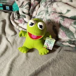 McDonald's Jim Henson's Baby Kermit Stuffy With Hang Tag
