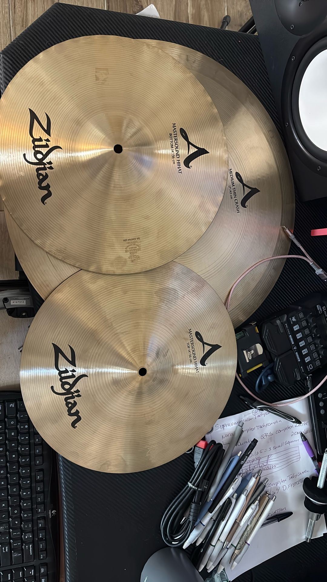 Ziljian A’s Cymbal Set