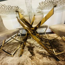 dinning table + entry table + coffee table