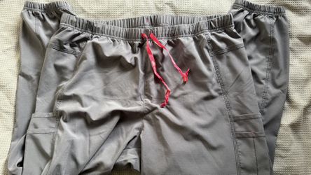 Carhartt Force Scrub Pants Women XXL Regular Gray C52610 Cargo Stretch Workwear