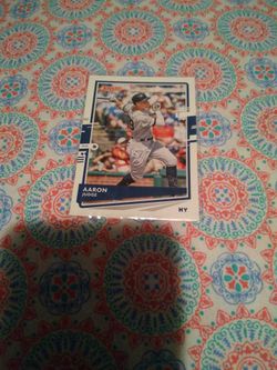 Aaron Judge Baseball Card